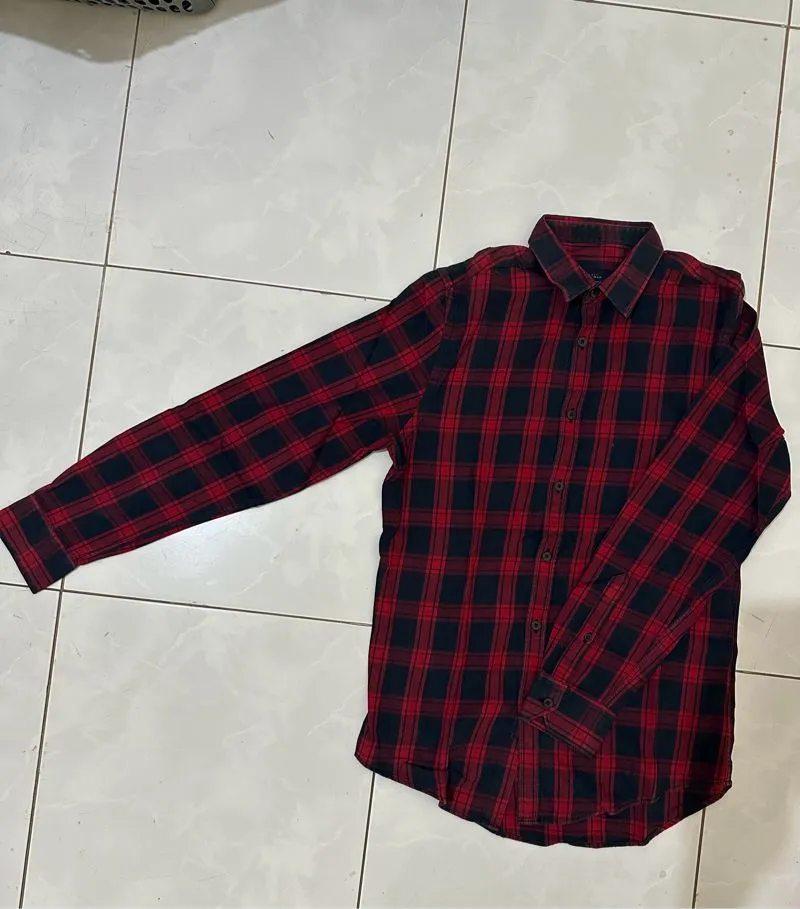 Kemeja Flannel Zara Man  photo 1