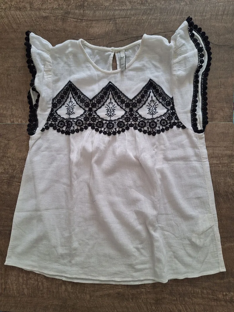 ZARA Casual Shirt Wanita white photo 1