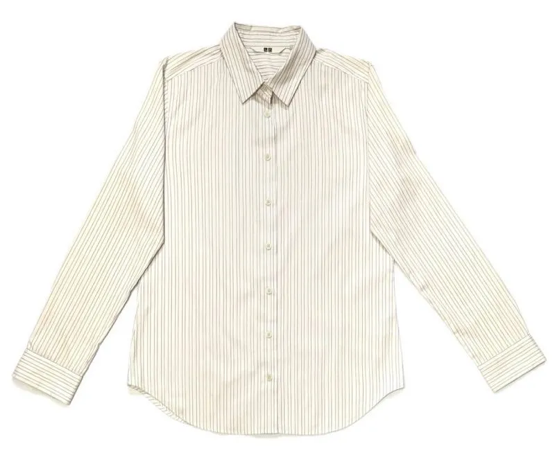 Uniql0 stripped shirt photo 1