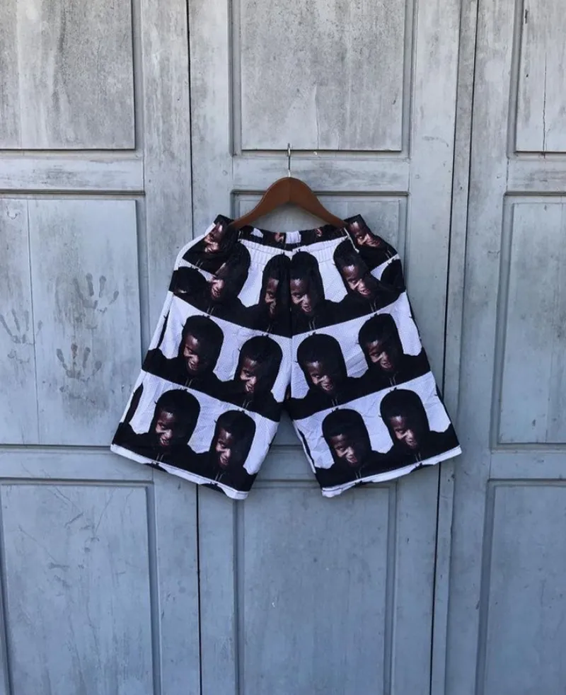 Streetwear Luxury Short Pria white black photo 1