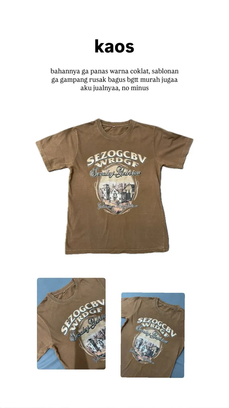 kaos t-shirt photo 1