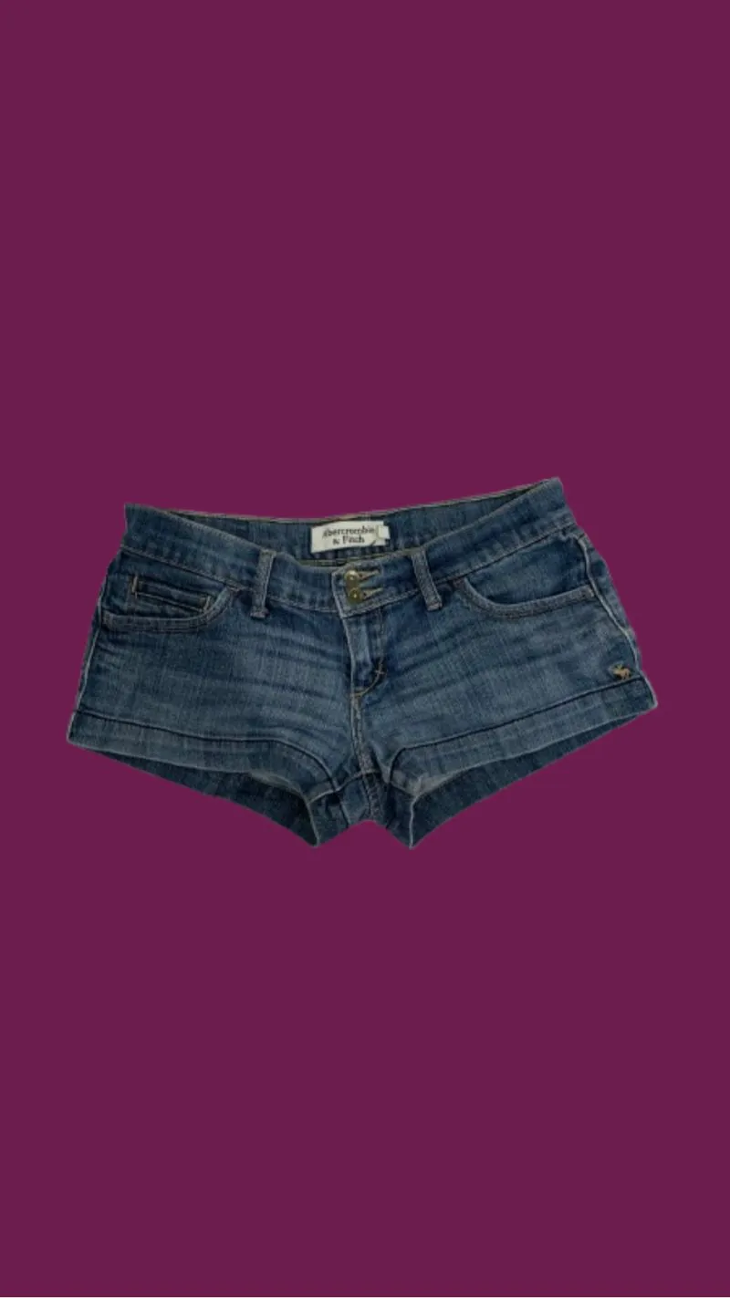 denim shorts  photo 1