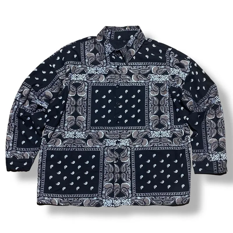 Coca Japanese Brand Paisley Bandana L/S Button Shirt photo 1