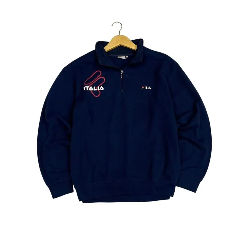 CREWNECK FILAA HALF ZIP photo 1