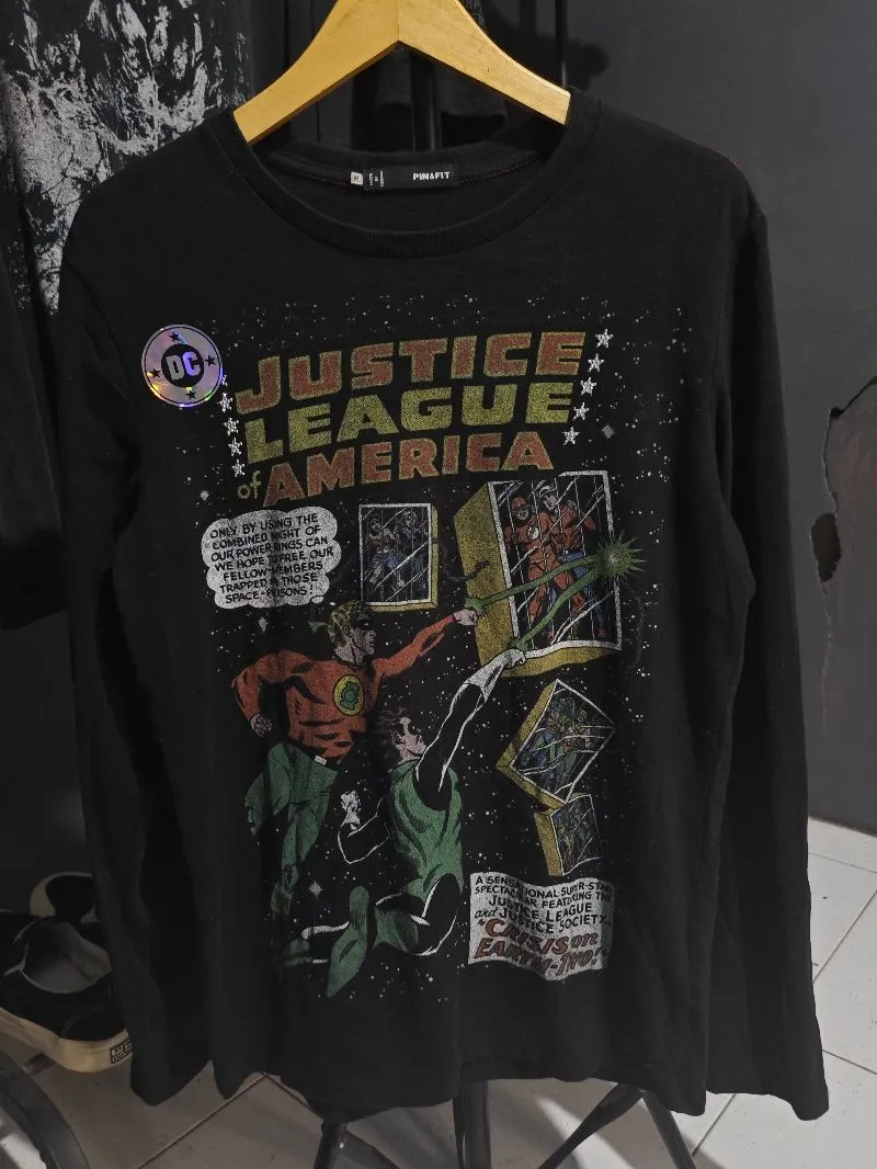 Kaos Longsleeve Pin & Fit x Justice League photo 1