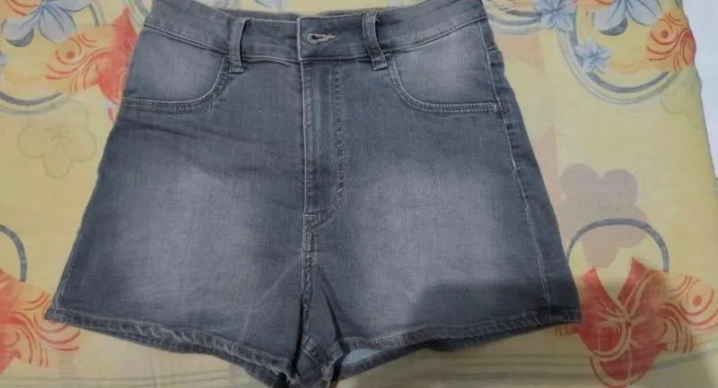 High waist denim jeans photo 1