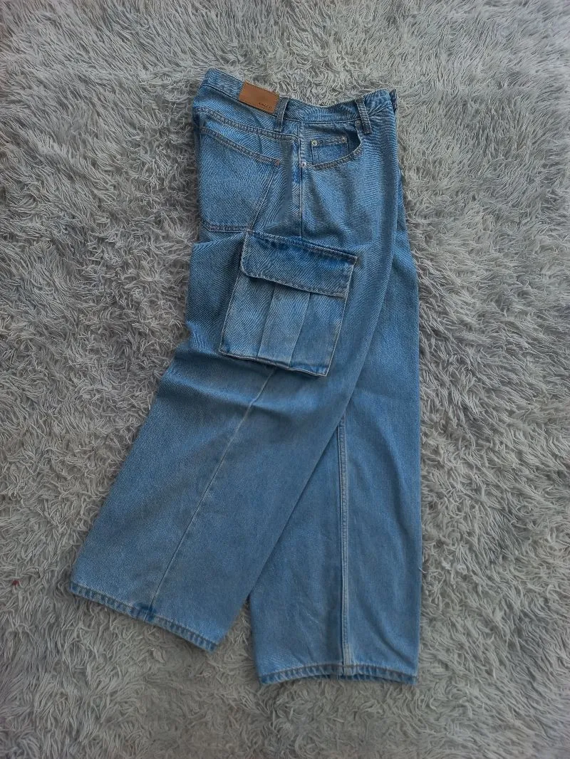 AVANDRESS CARGO BAGGY JEANS photo 1