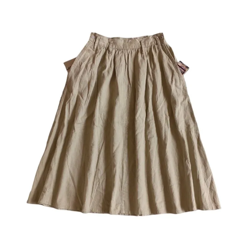 Y's Yohji Yamamoto - Beige Maxi Skirt photo 1