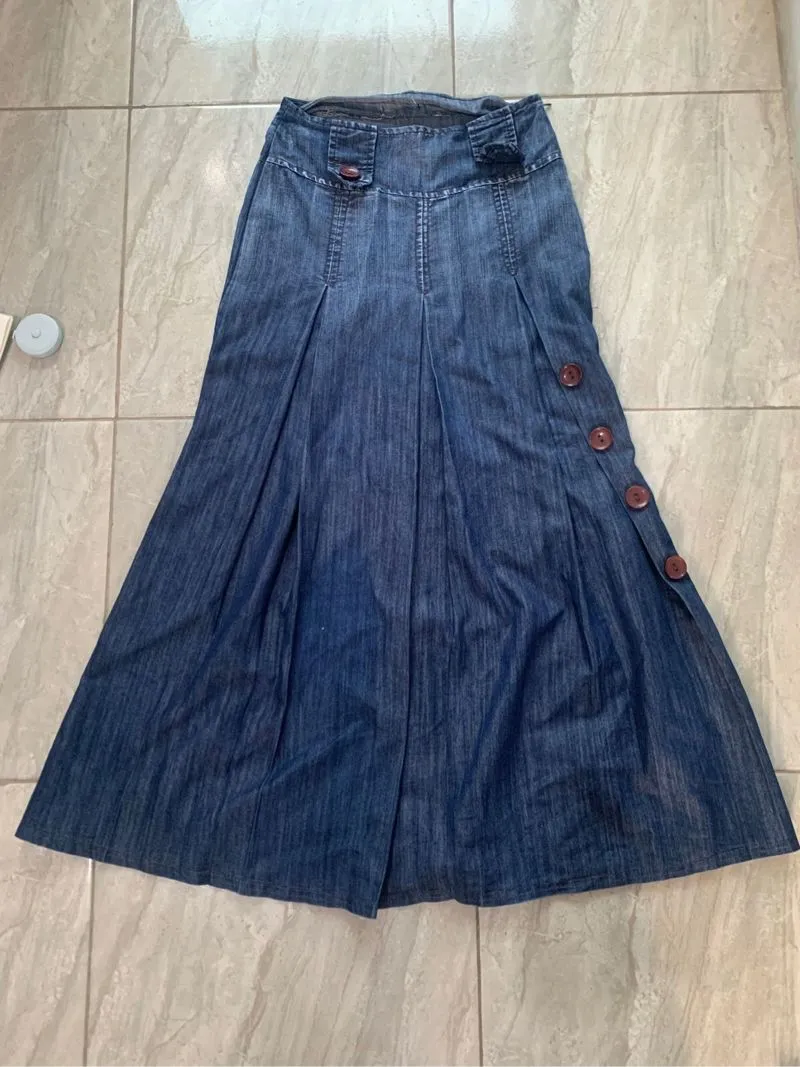 Casual Skirt Wanita blue photo 1