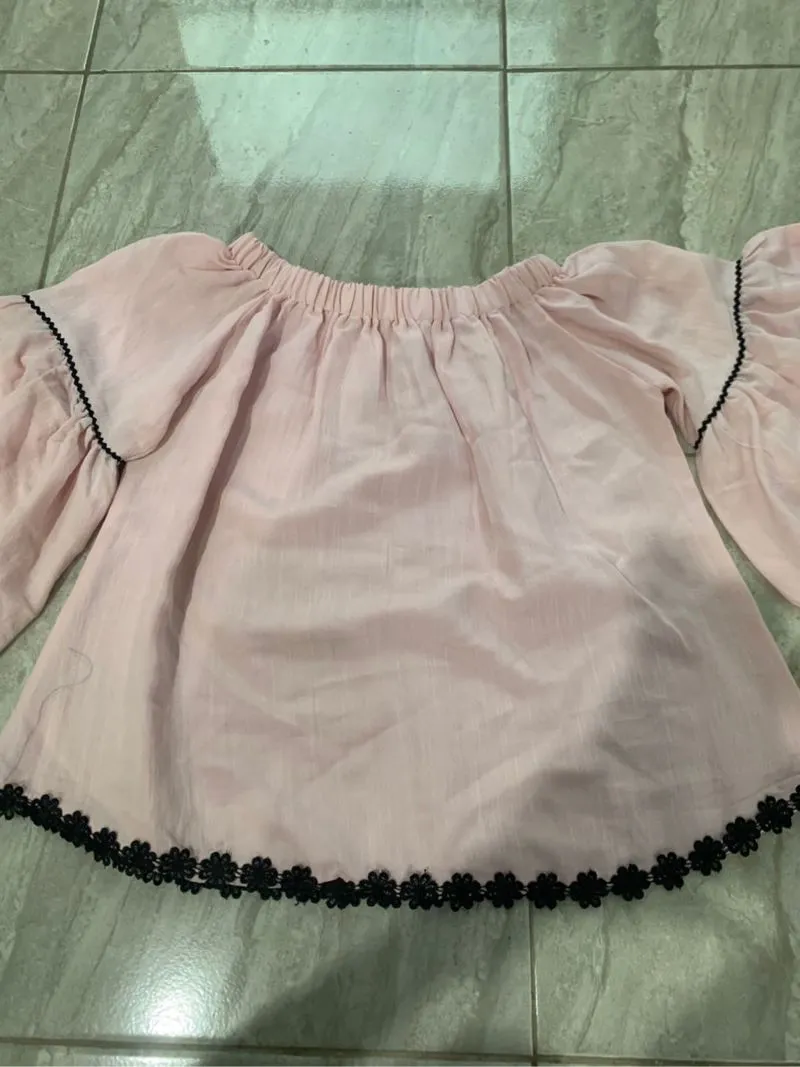 Casual Shirt Wanita pink photo 1