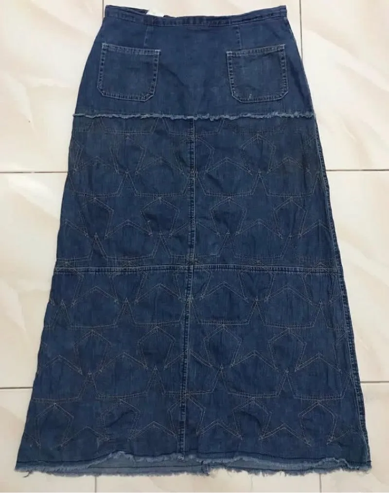 Maxi skirt Hysteric glamour blue photo 1