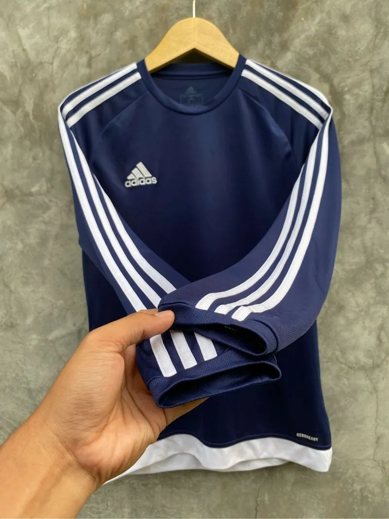 Jersey Adidas 3-Stripes Navy Preloved