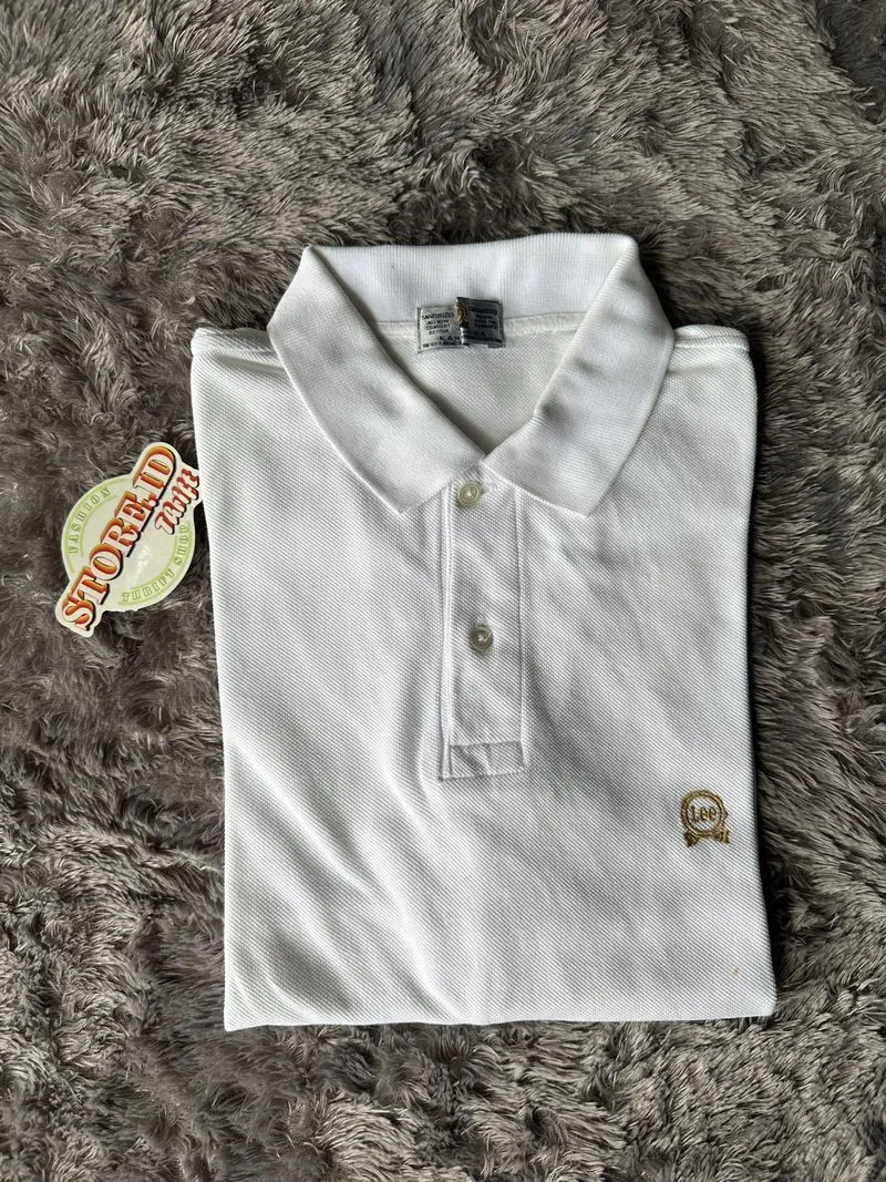 Polo shirt Lee Putih Polos photo 1