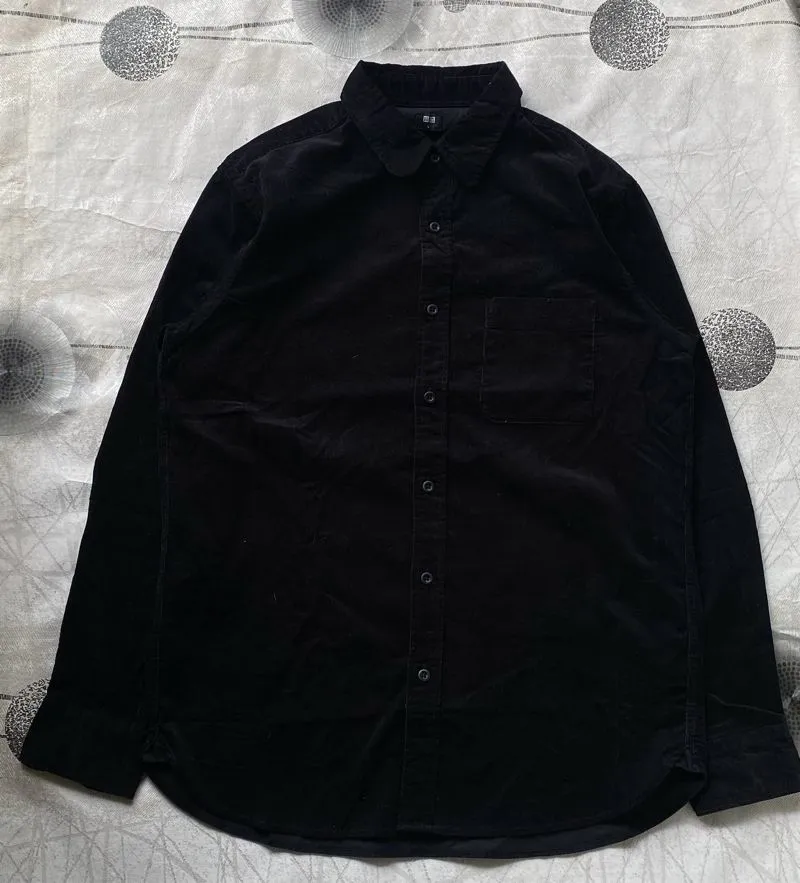 Kemeja uniqlo corduroy photo 1