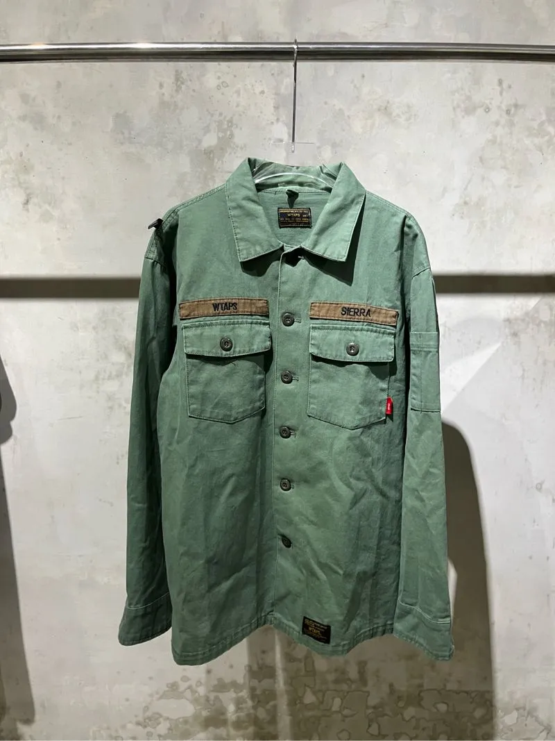 トップス SIERRA wtaps Wtaps Sierra Millitary Shirt Jacket - Preloved