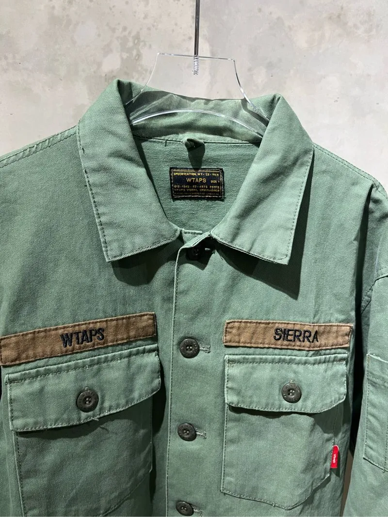 Wtaps Sierra Millitary Shirt Jacket - Preloved