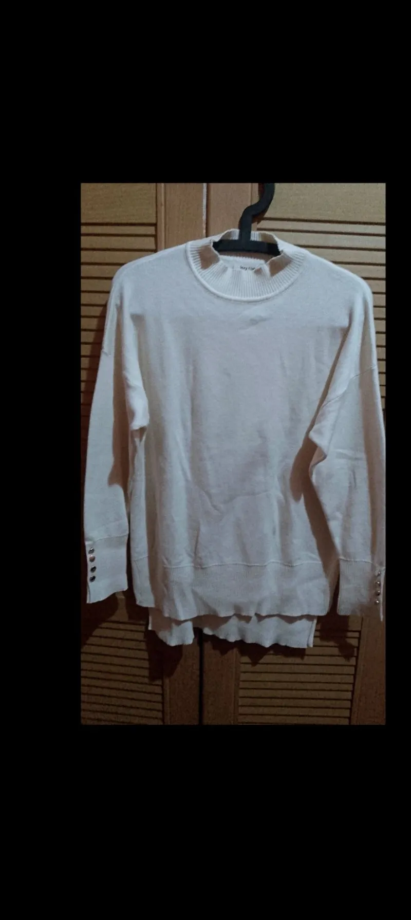 Michi knit lozy hijab broken white photo 1