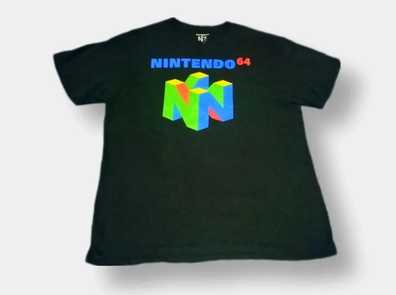 Kaos nitendo tee vintage like new original  photo 1