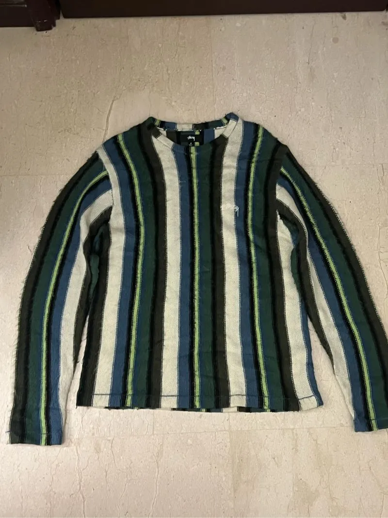 Stüssy - Vertical Striped Knit Crew (OFFER ME!!!) photo 1