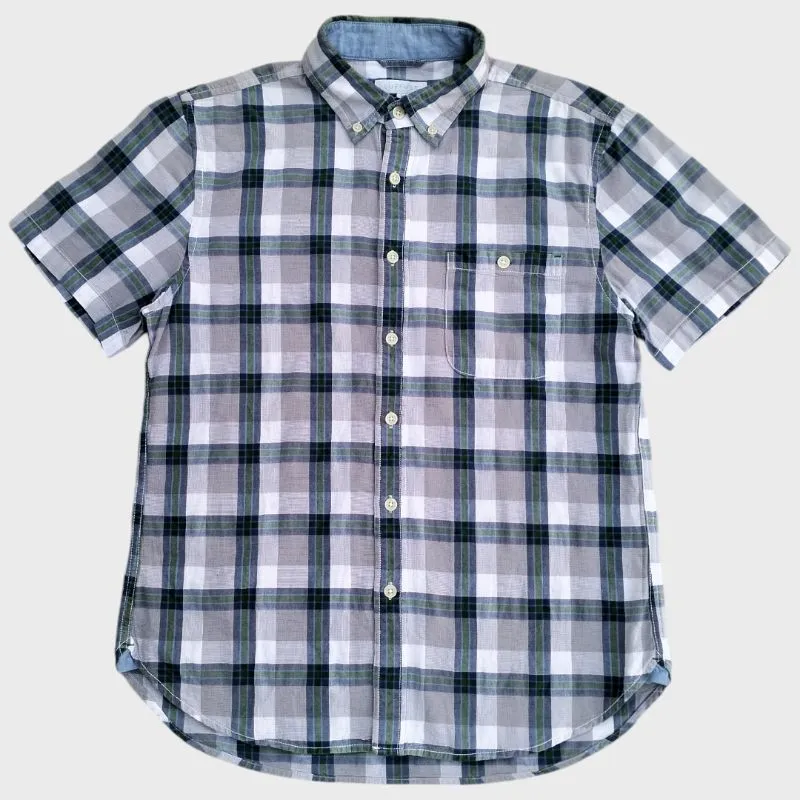 Japanese brand suffuse plaid shirt one pocket  photo 1