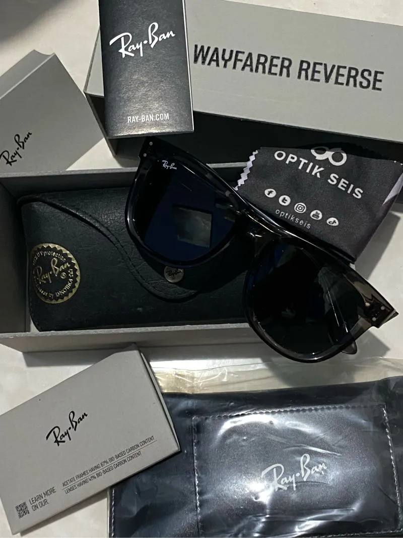 Jual Kaca Mata / Sunglasses RayBan Wayfarer Reverse Original photo 1
