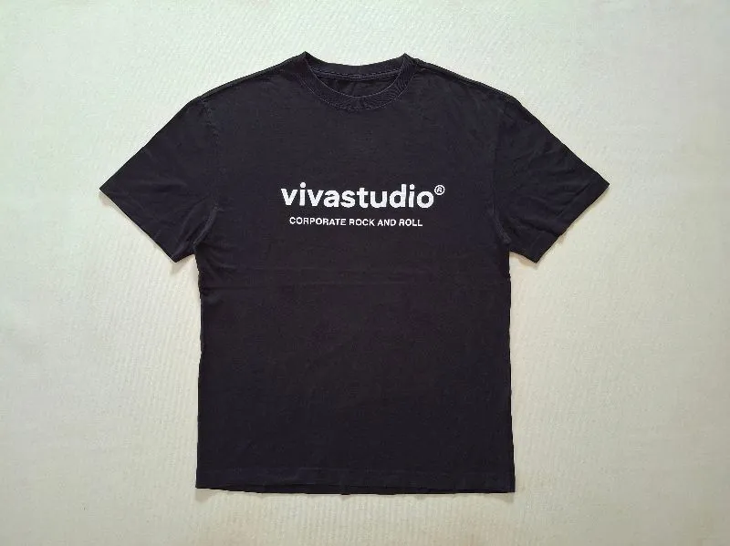 KAOS VIVASTUDIO HITAM ORIGINAL 100% photo 1