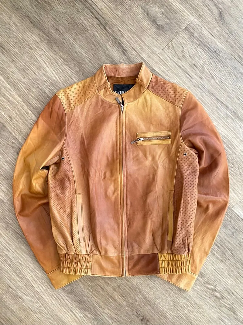 VINTAGE BOMBER LEATHER JACKET | BOMBER KERAH SANGHAI photo 1