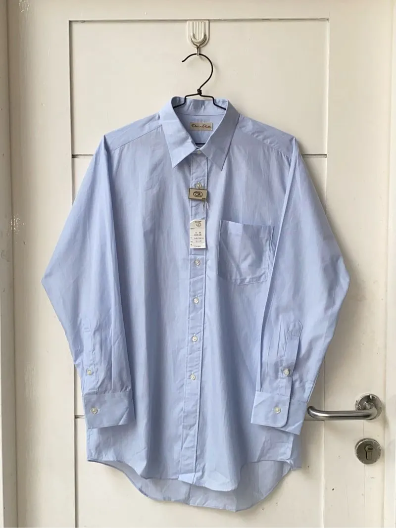 Oscar De La Renta Blue Shirt photo 1