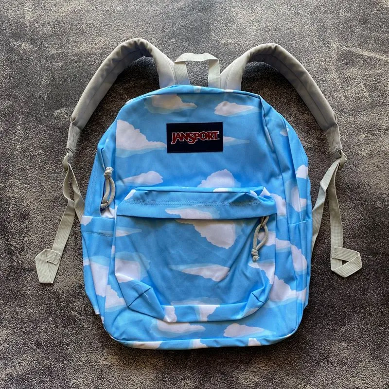 BACKPACK JANSPORT SKYBLUE Preloved