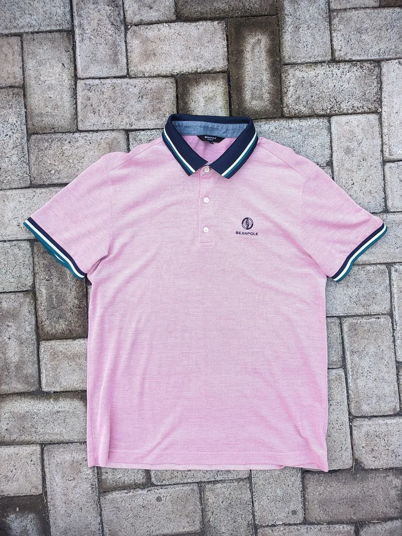 Beanpole Sportswear Polo shirt Pria multicolor pink photo 1