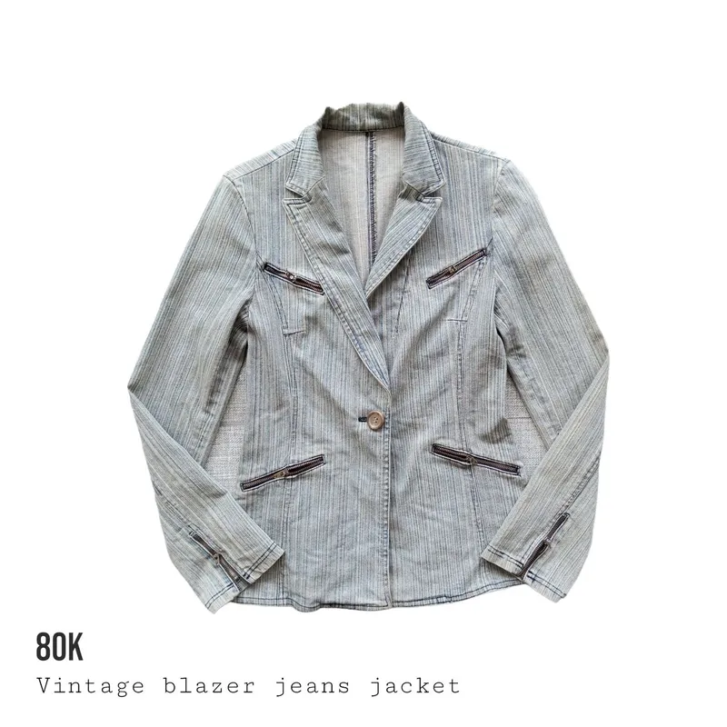 Indie Casual Blazer Wanita gray photo 1