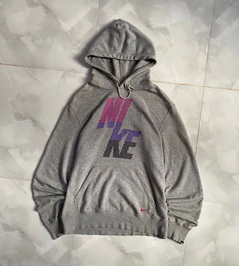 Nike Streetwear Sportswear Hoody Pria gray photo 1