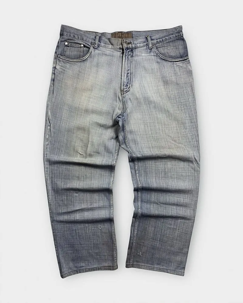 Vintage Burber*ys Blue wash Y2K wide jeans photo 1