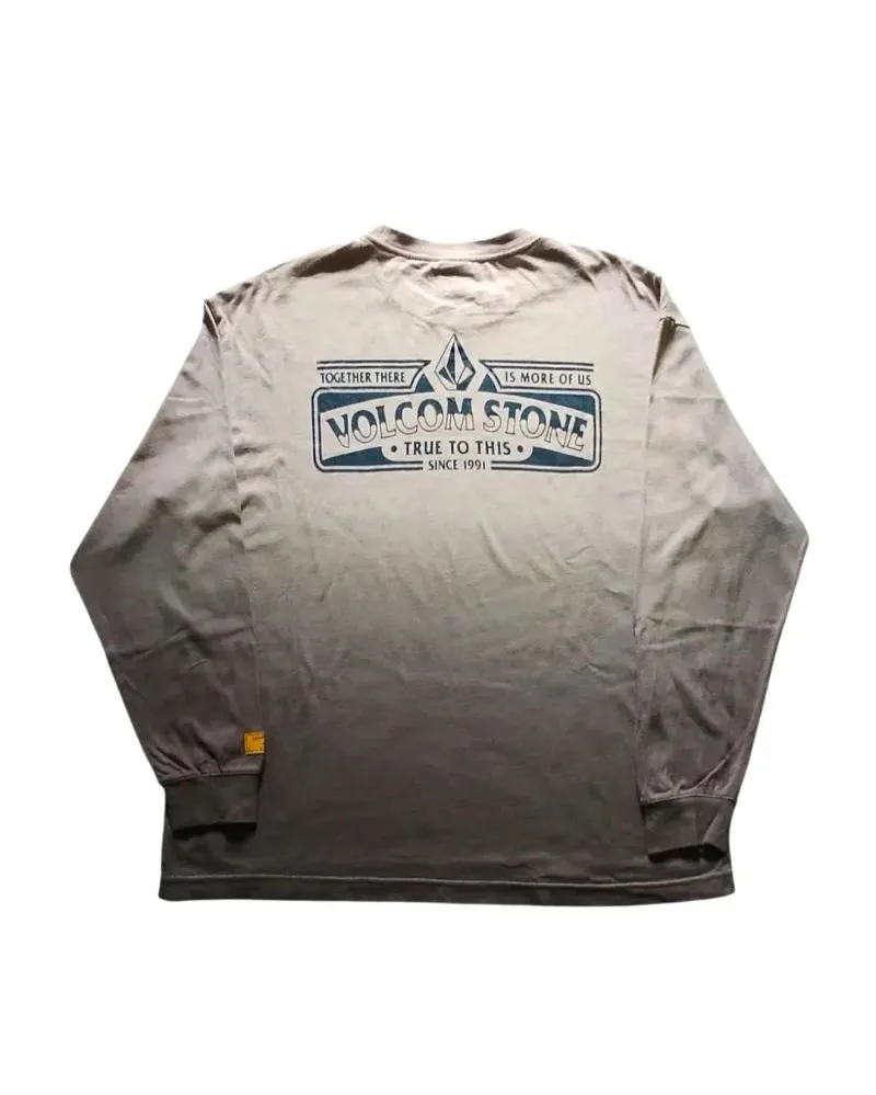volcom stone longsleeve two tone color photo 1