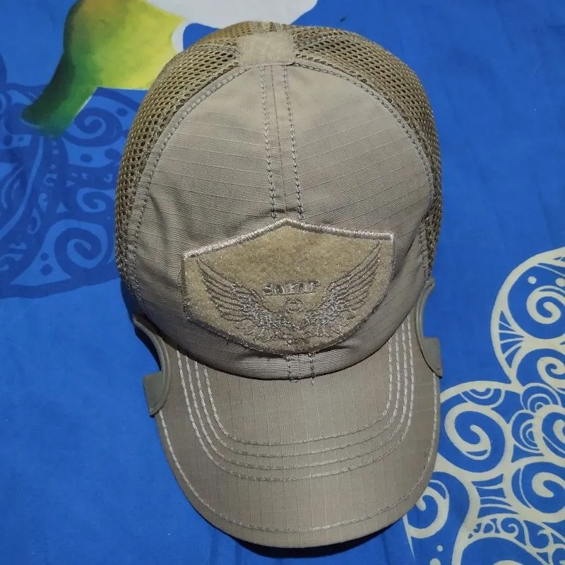 Topi Tactical Militer Army Logo Sayap Original photo 1