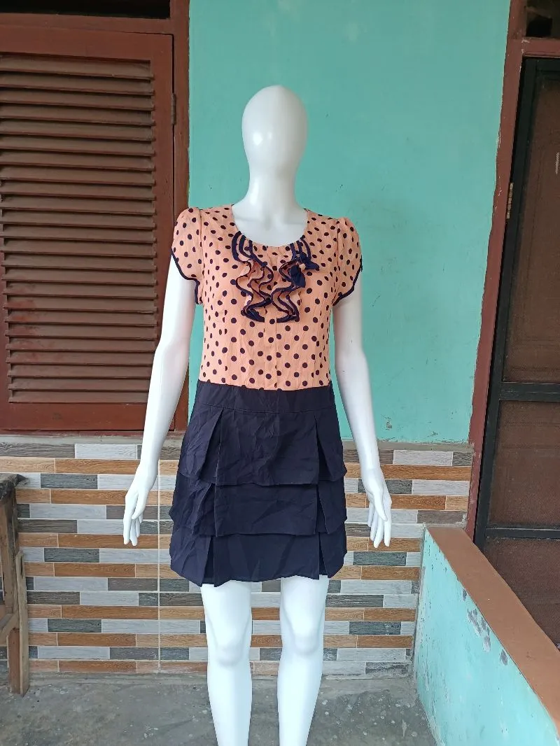 DRESS POLKADOT MURAH photo 1