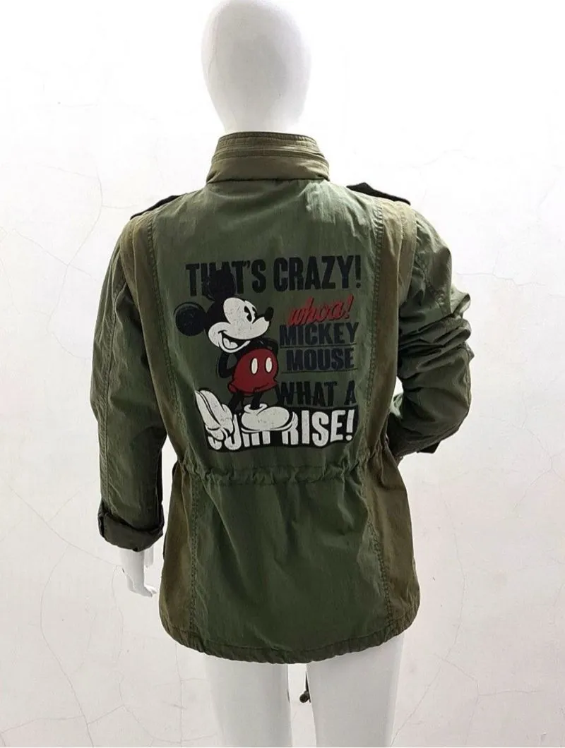 Original Disney jaket parka army