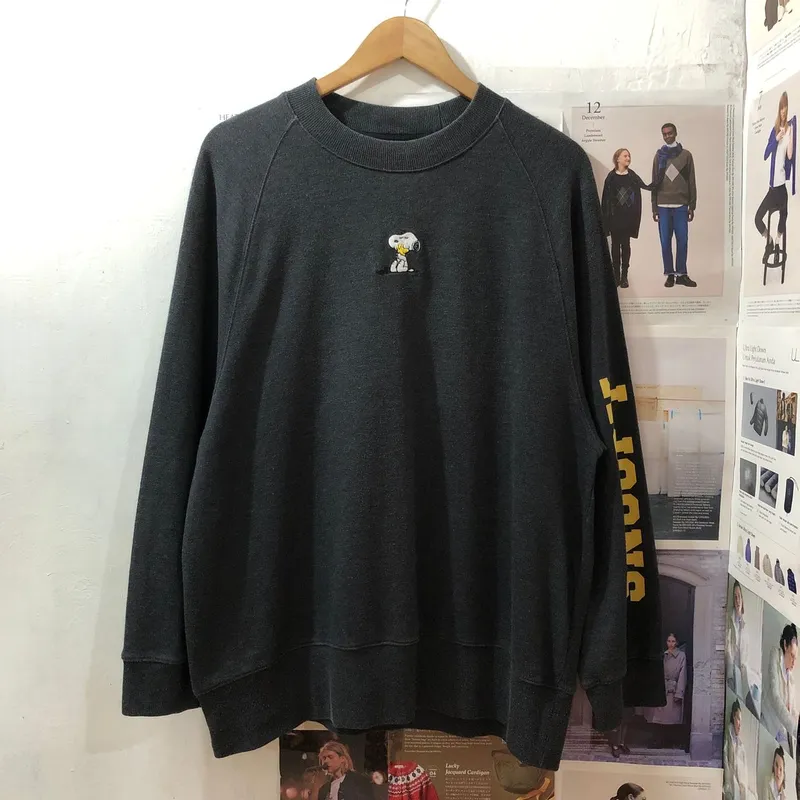 Vintage Streetwear Sweatshirt Pria gray photo 1