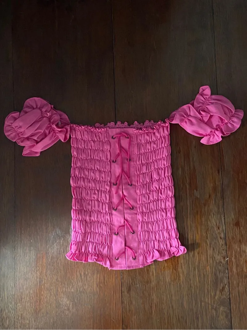 Pink Sabrina Top Princesscore photo 1