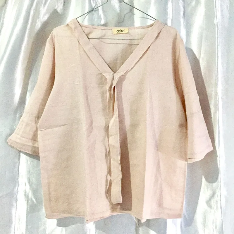 ASIRO blouse very good condition bahan photo 1