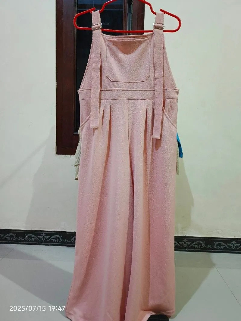 OVERALL JUMPSUIT PEACH LUCU photo 1