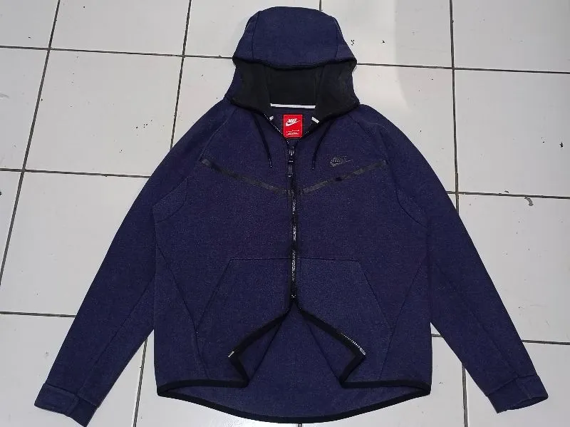 nike tech fleece navy photo 1