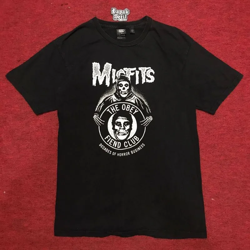 Kaos Band/Tshirt Obey X Misfits Original photo 1