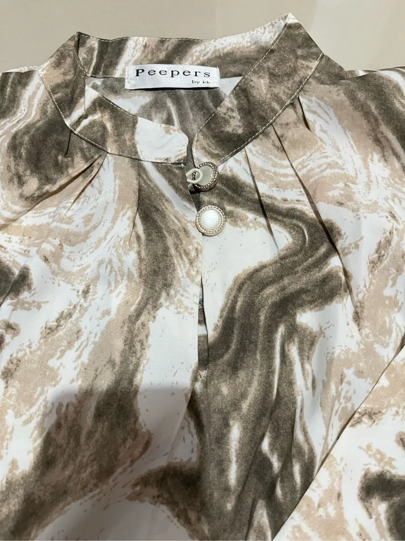 Blouse abstrak photo 1