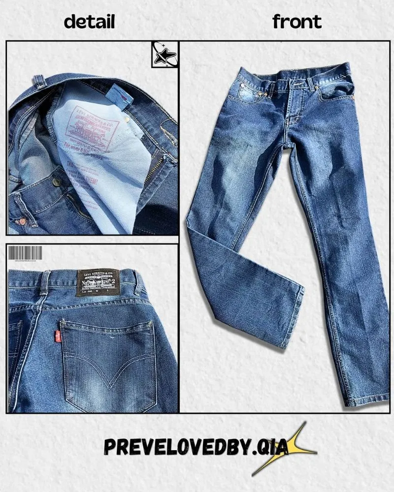 LEVI'S STANDARD JEANS BIRU DONGKER photo 1