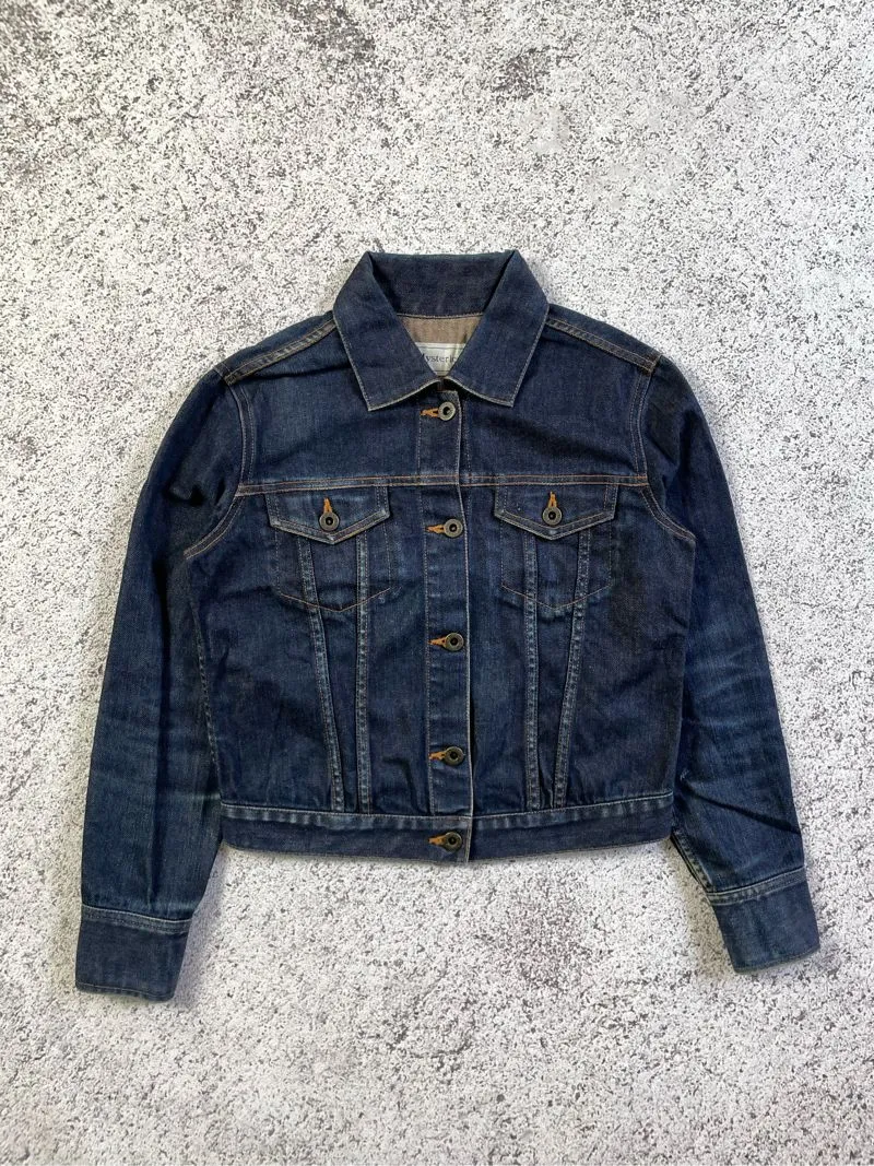 Hysteric Glamour Avant Garde Denim jacket Wanita navy photo 1