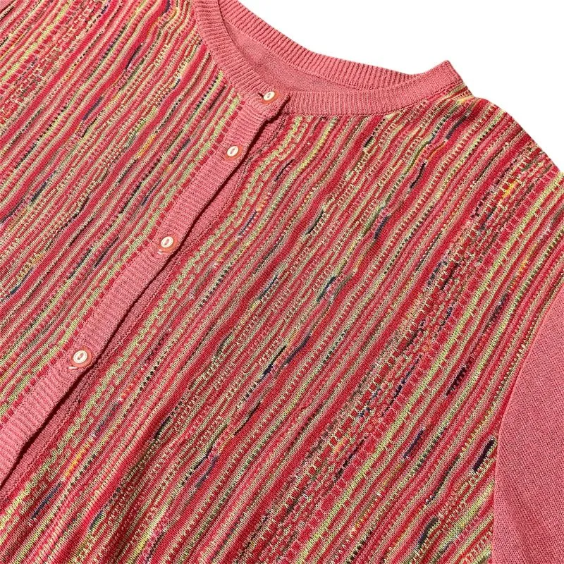 Cardigan Pink Stripes photo 1