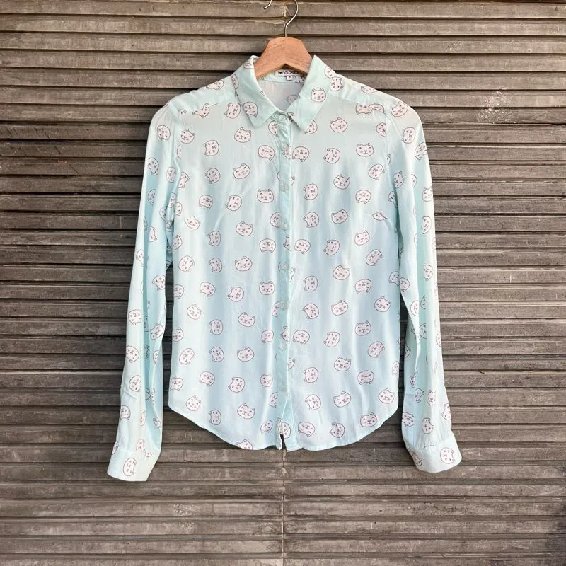 Kemeja Hem Katun Rayon Anak Colorbox Preloved photo 1