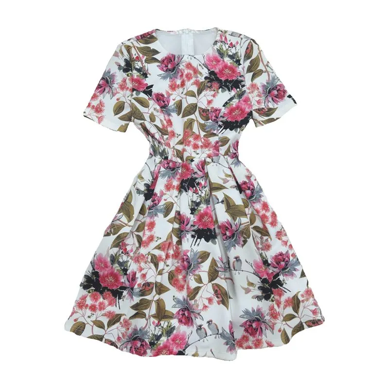 flower patterned shoujo dress photo 1