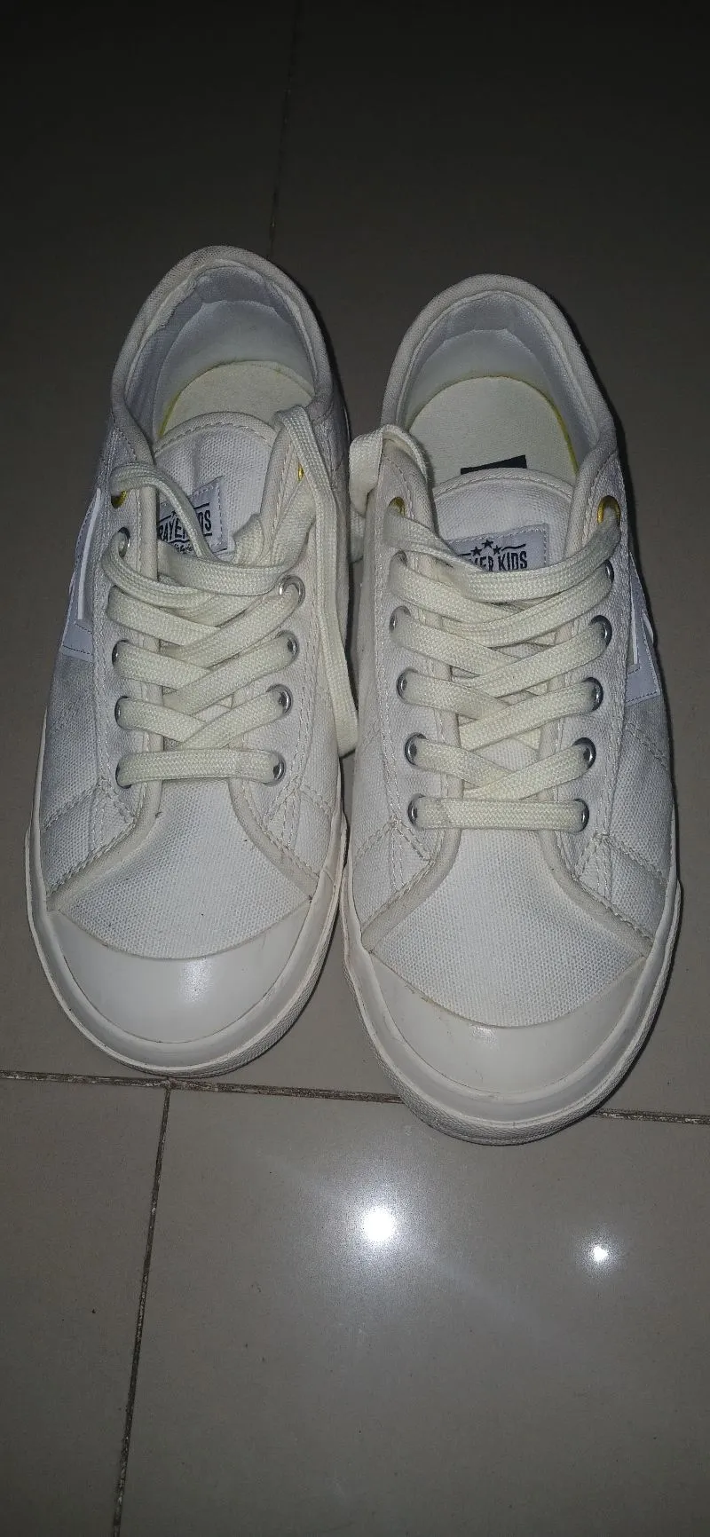 sepatu prayer Kids ukuran 38 warna putih photo 1